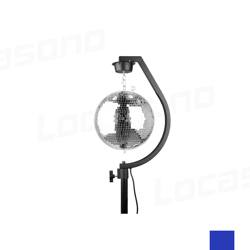 Pack Boule à facettes 30cm et projecteur sur pied - Plus image 4