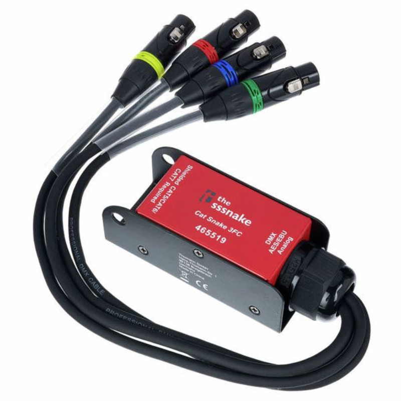 Splitter de câble passif -  RJ 45 vers 4 broches XLR