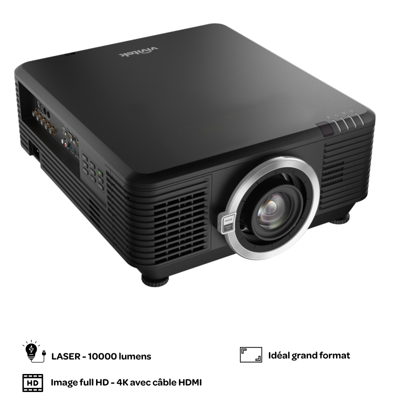 Vidéoprojecteur Laser - 10000 Lumens WUXGA - 4K