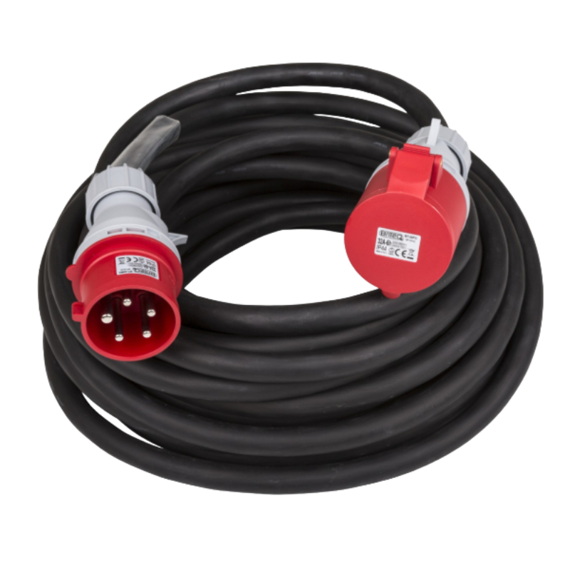 Rallonge 32A -Tétra - longueur 20 M